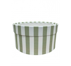 Коробка круглая с окном 180*85 мм, дизайн 2026-15