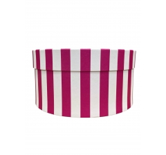 Коробка круглая с крышкой 180*85 мм, дизайн 2126-22