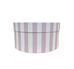 Коробка круглая с крышкой 180*85 мм, дизайн 2126-24