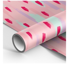 Упаковочная бумага глянц. 70*100см "Stylish pink", 90г/м2