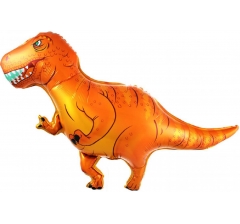 Шар (36*/91) фигура, Динозавр Тираннозавр, коричневый