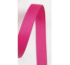 Лента репсовая 1,5 см*20 ярд "1 сорт" (фукси №27)