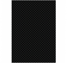 Упаковочная бумага глянц. 70*100см "Pattern on black", 80г/м2,дизайн 4