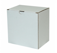 Коробка 120*85*120 мм из  микрогофрокартона, ДП86 белая