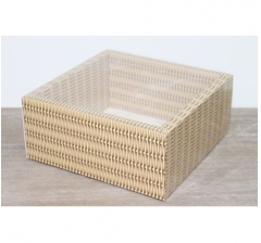 Коробка 230*230*100 мм с прозрачным чехлом, дизайн 2020-56