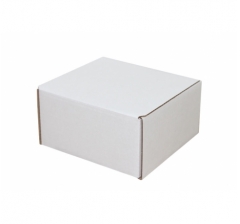 Коробка 10*10*5,5 см, белая