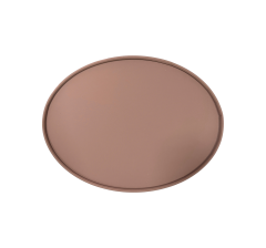 Коробка овальная 290*220*230 мм. софт-тач, дизайн 63