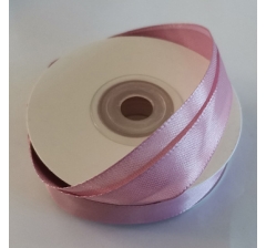 Лента Атласная 1,5см*25ярд, дикая роза